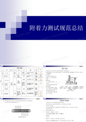 附着力测试报告