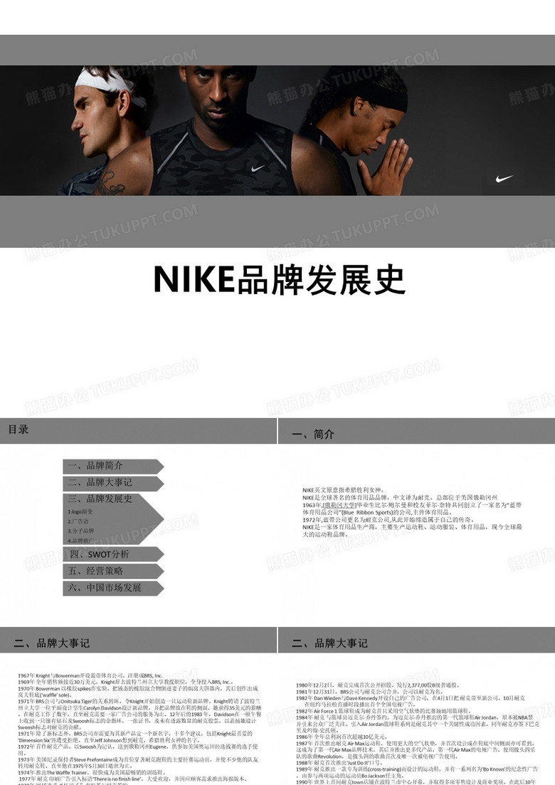nike的品牌发展史
