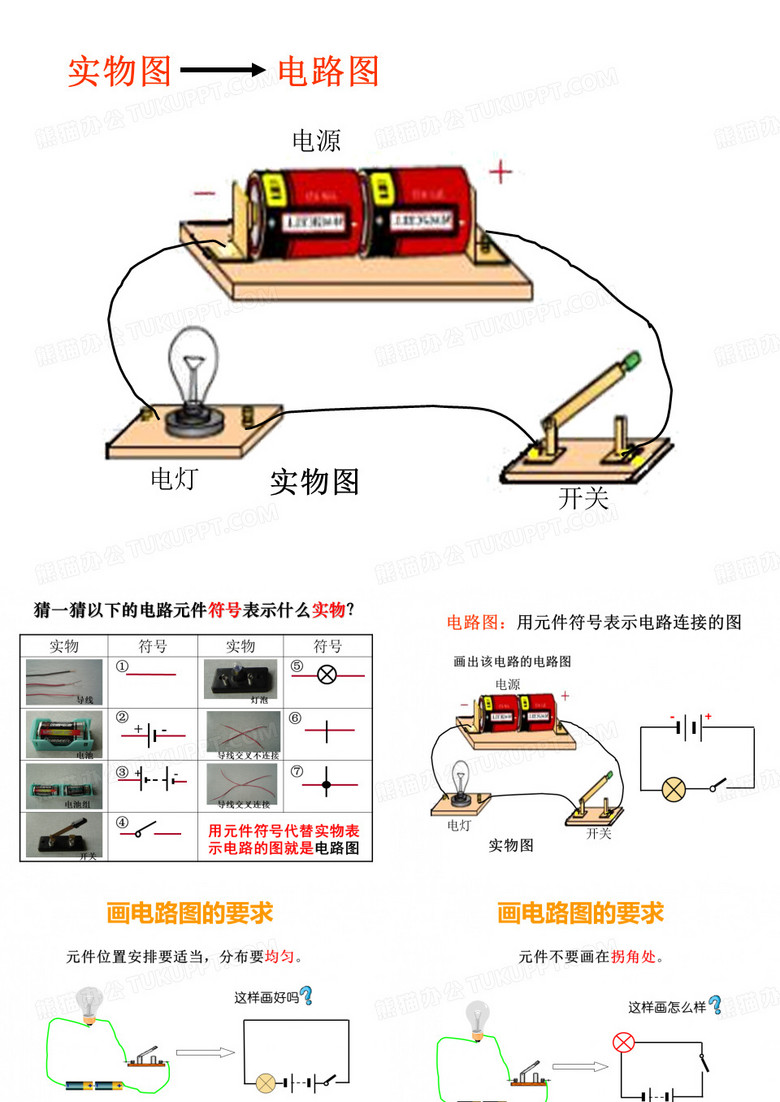 电路图及画电路图的要求