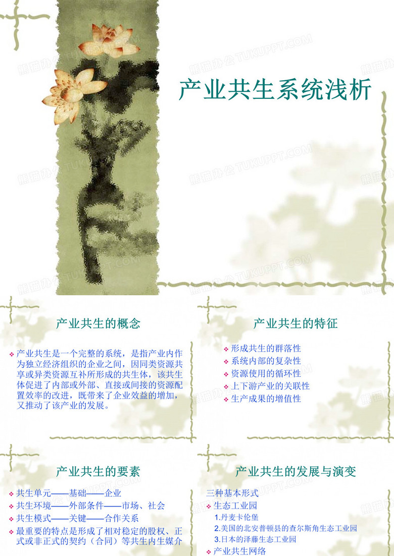 产业共生的分析