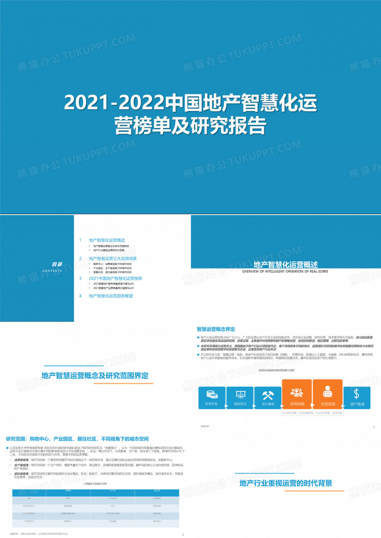 2021-2022中国地产智慧化运营榜单及研究报告