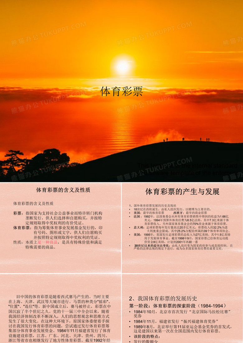 体育彩票教案