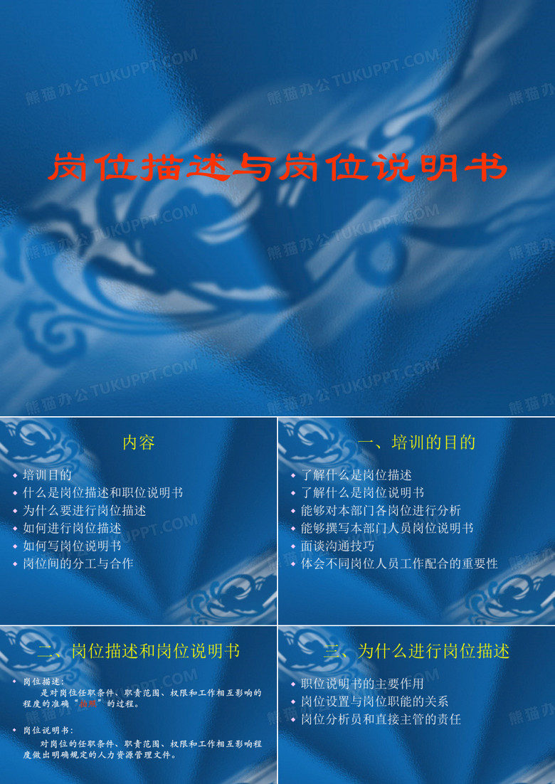 ffp_-岗位描述与岗位说明书