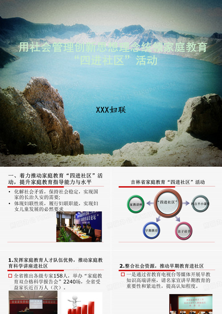 吉林省妇联：用社会管理创新思想理念统领家庭教育“四进社区”活动