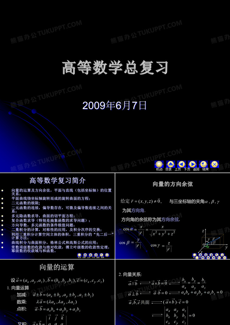高等数学复习