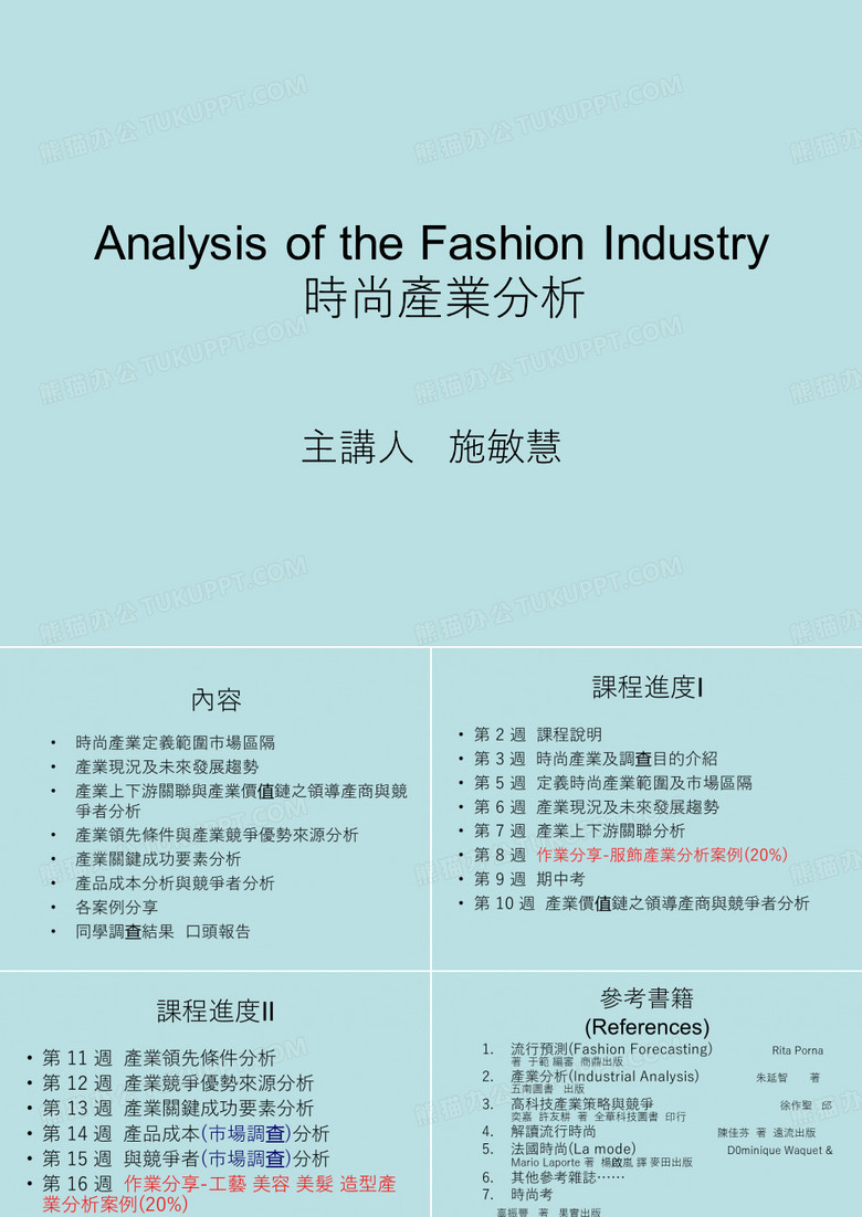 时尚产业分析