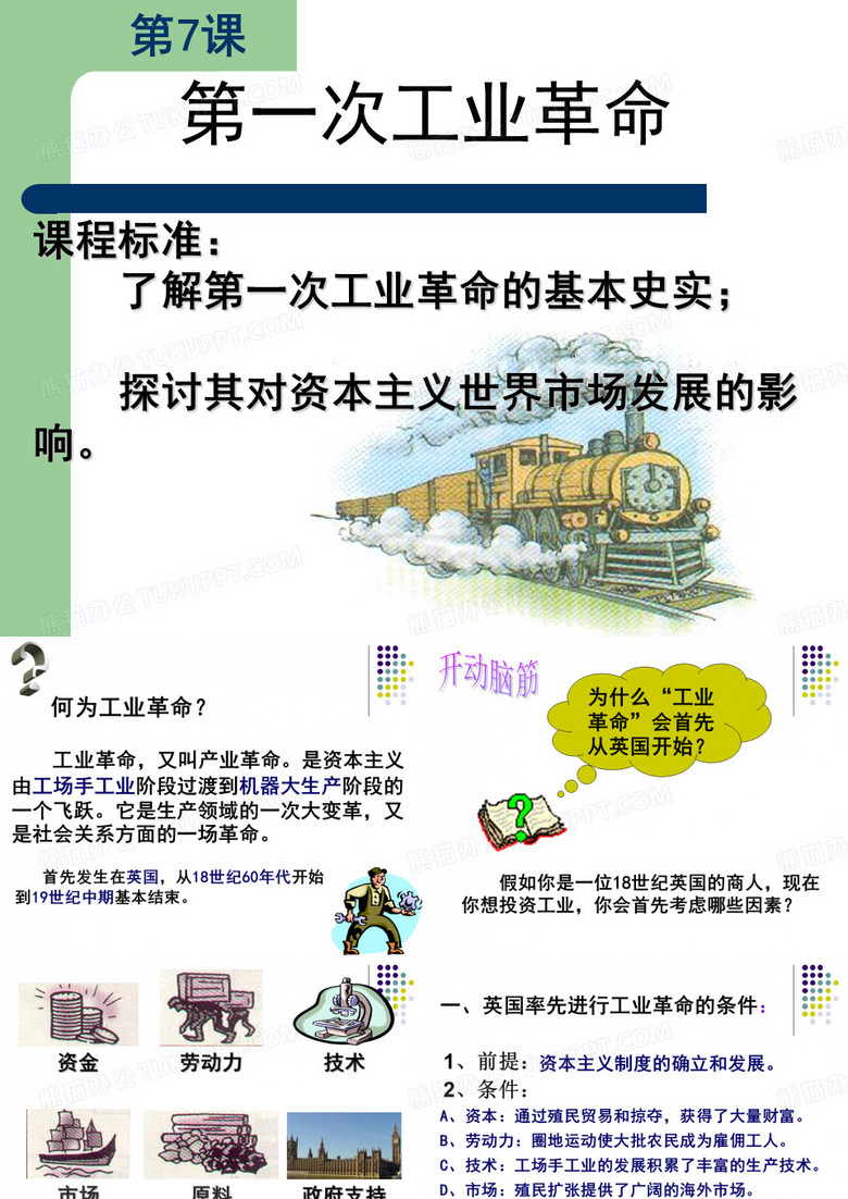 第一次工业革命