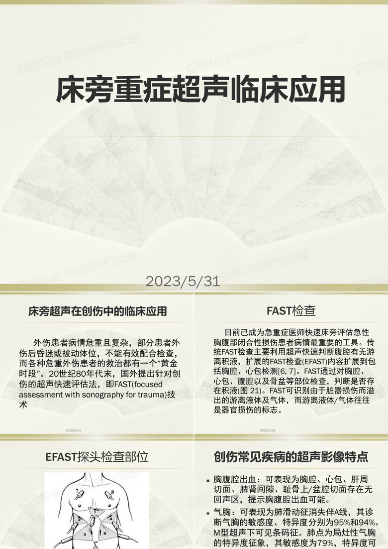 床旁超声fast介入超声课件
