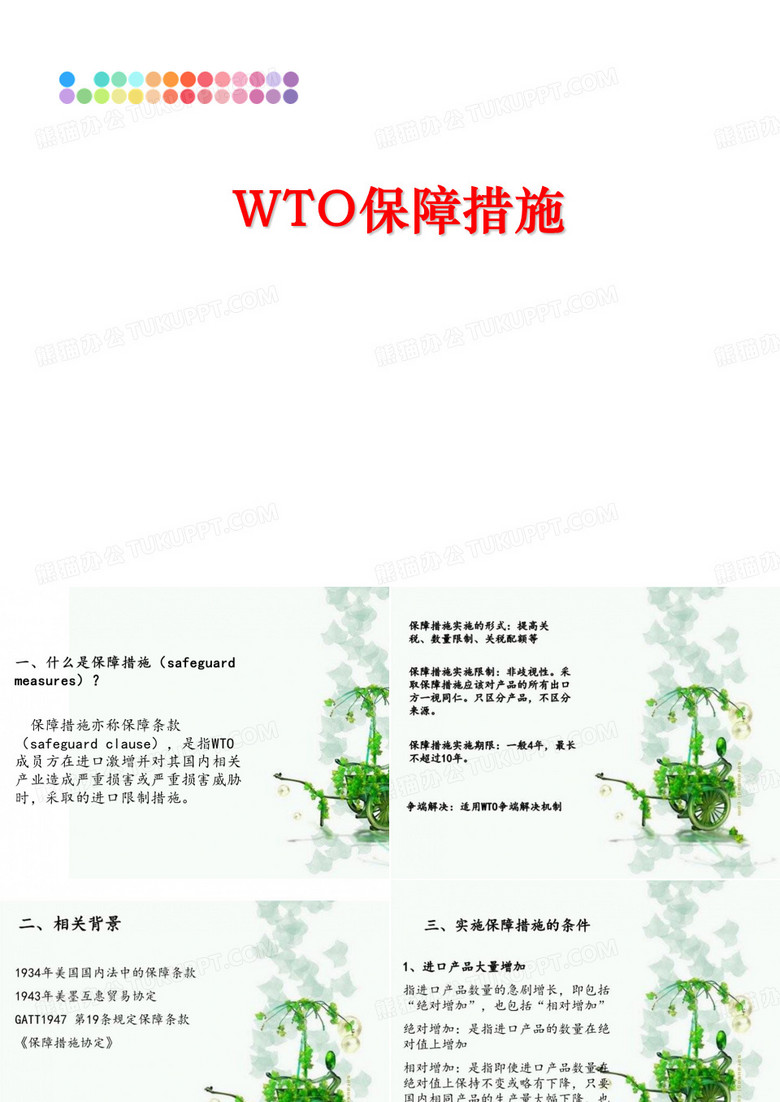最新WTO保障措施