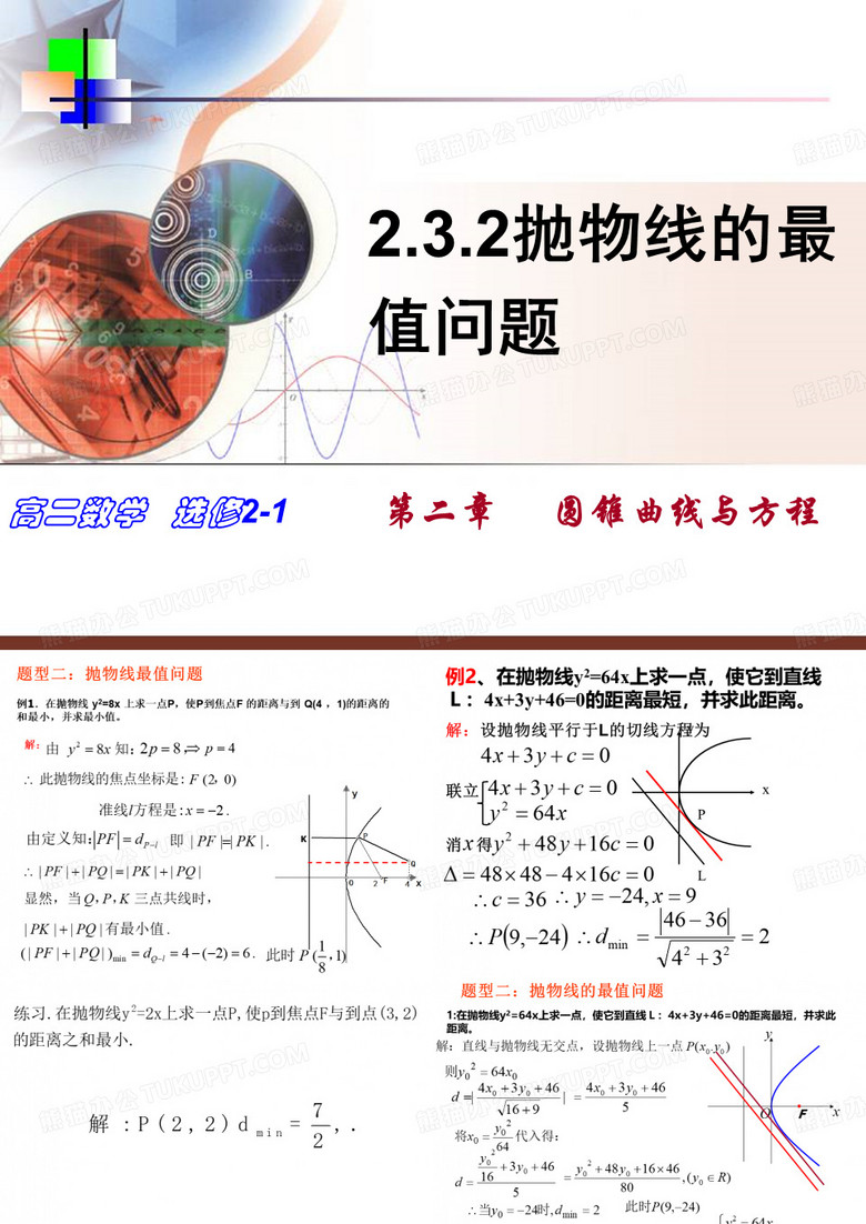 抛物线的最值