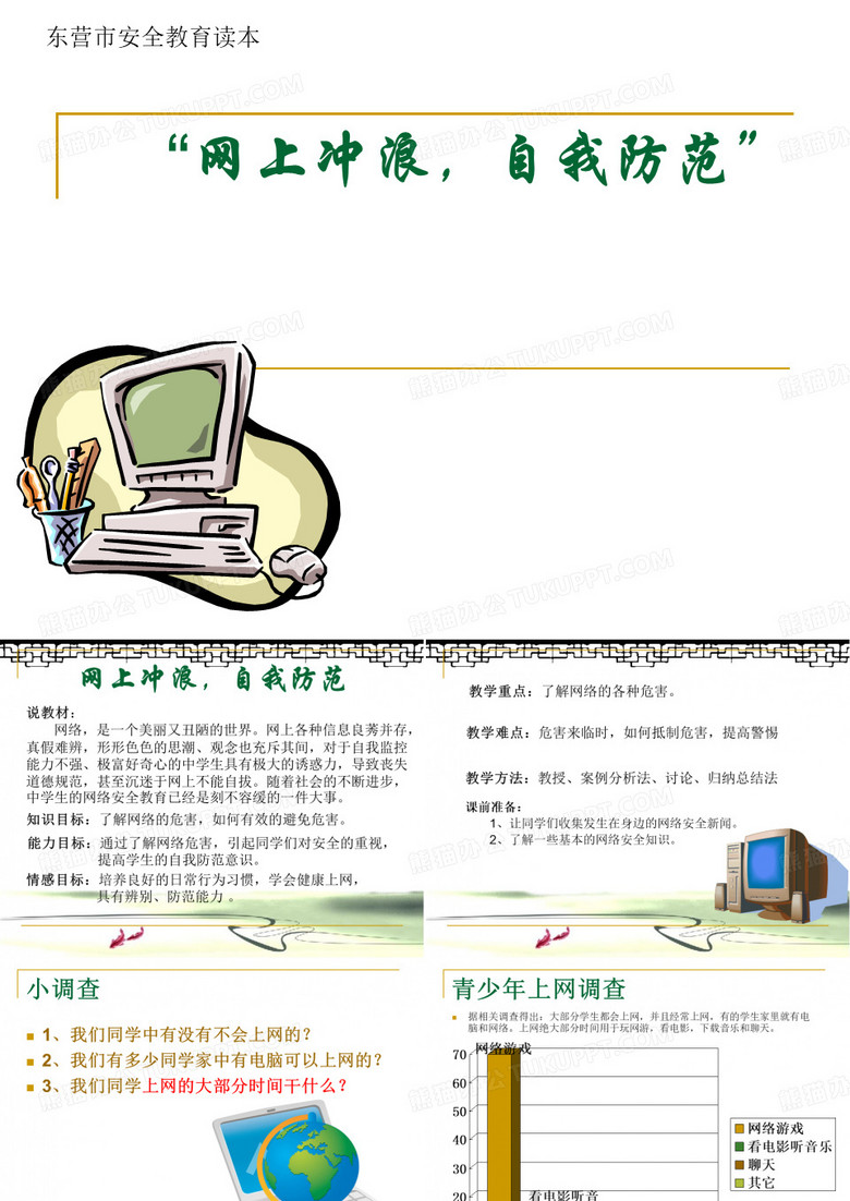 网上冲浪自我防范课件