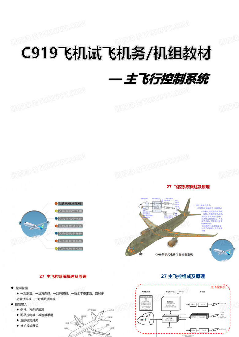 C919客机机组培训-主飞控系统