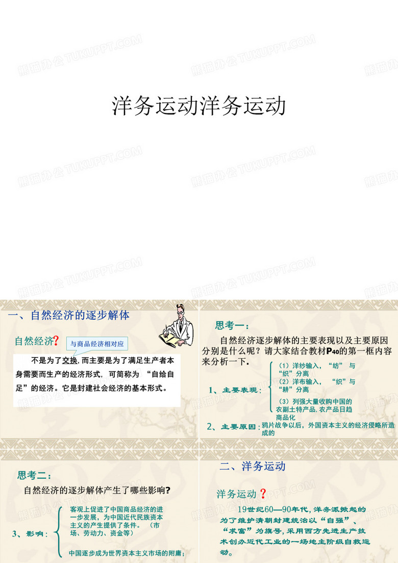 【管理资料】洋务运动洋务运动汇编