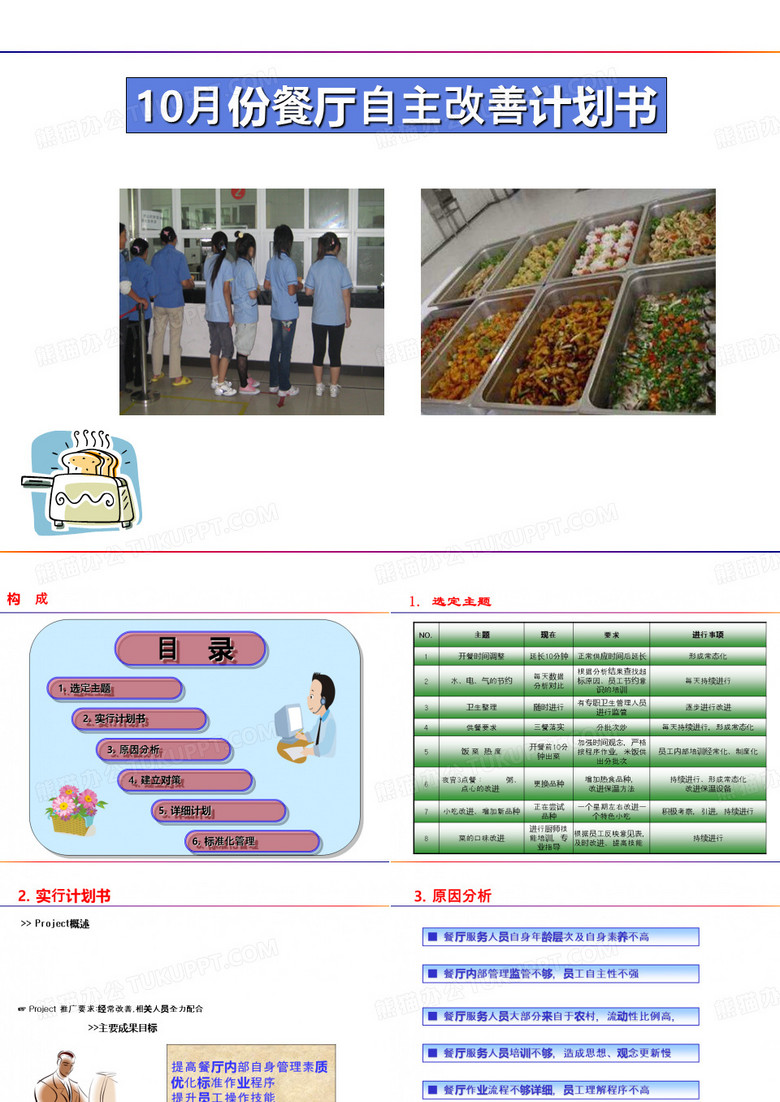 餐厅改善方案