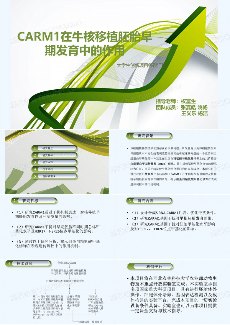 科创项目答辩模板