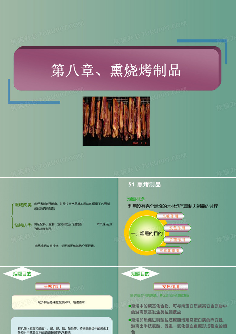 熏烧烤制品