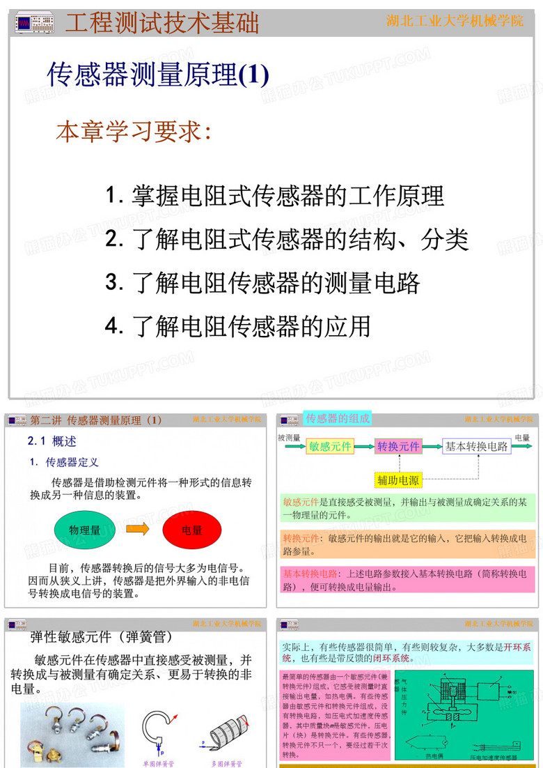 传感器1电阻式传感器