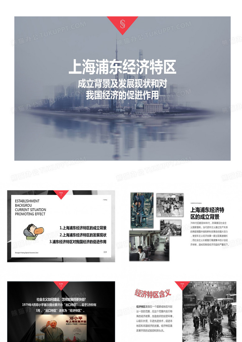 上海浦东经济特区成立背景及发展现状和对我国经济促进作用共19页