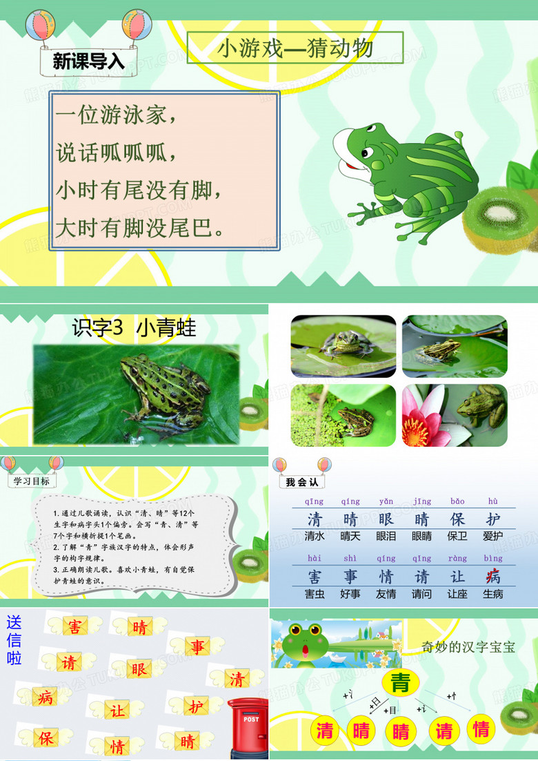 《小青蛙》课件