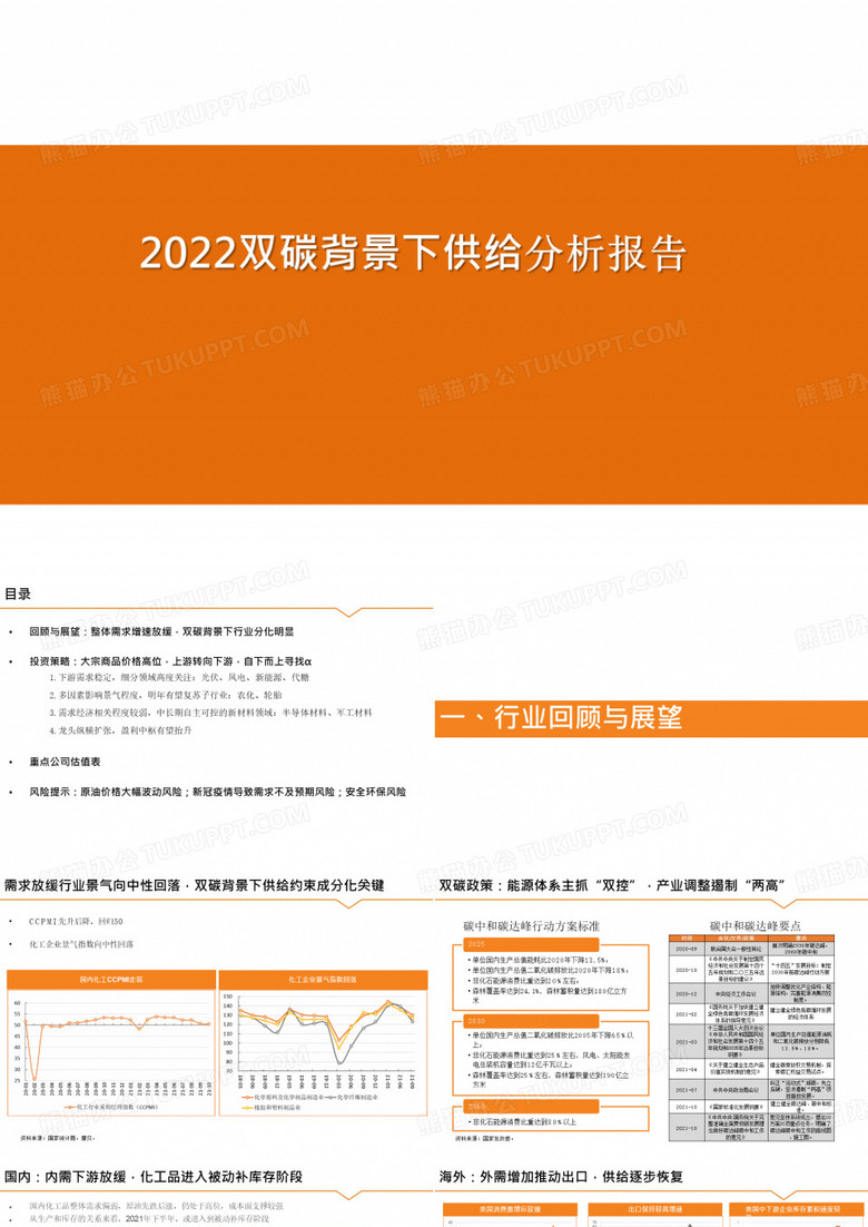 2022双碳背景下供给分析报告