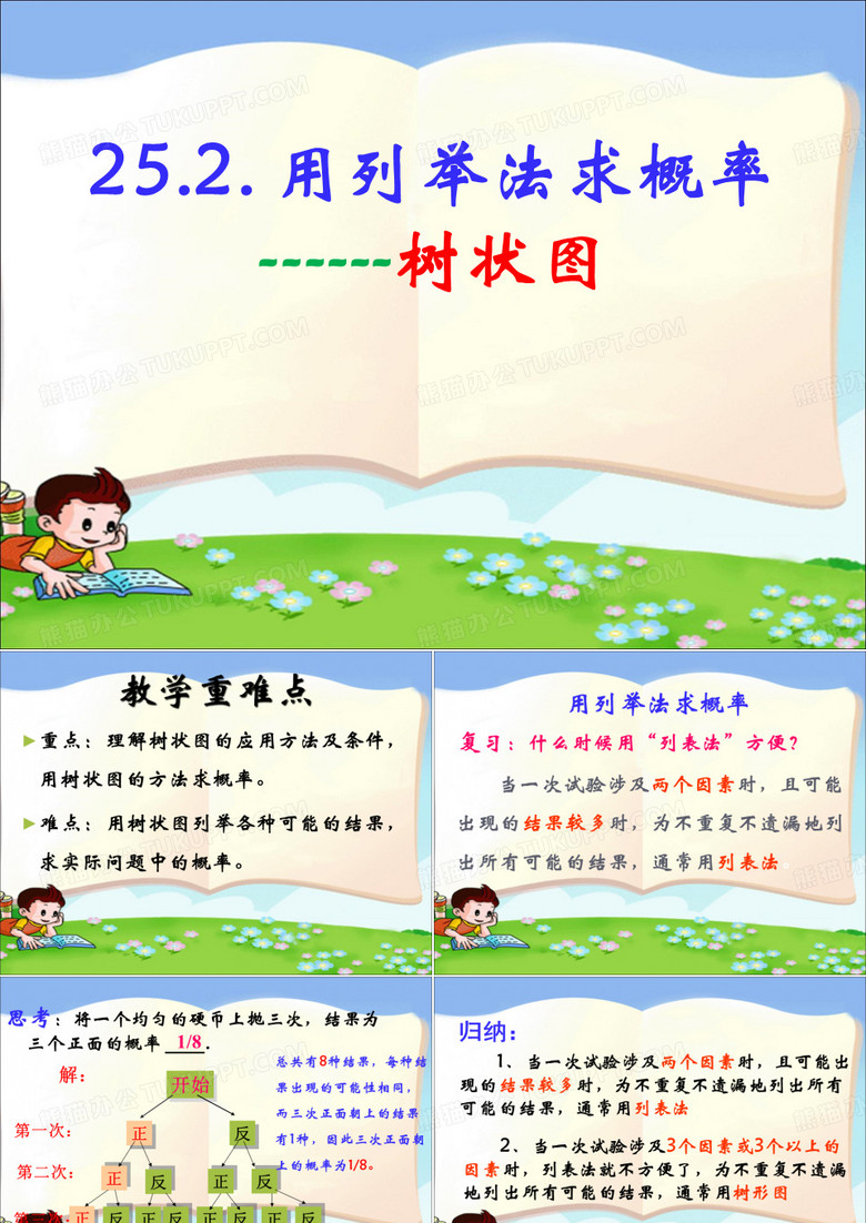 画树形图法求概率