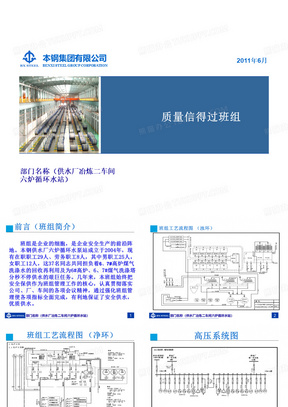 质量信得过班组公司版