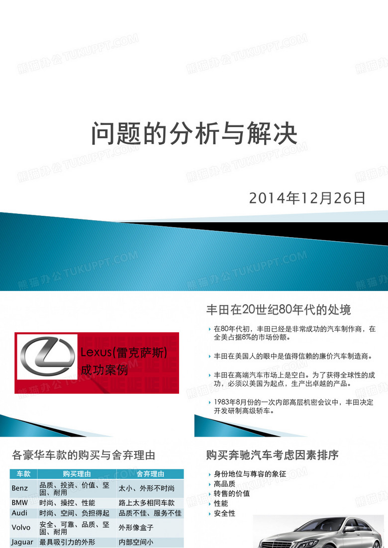 问题的分析与解决