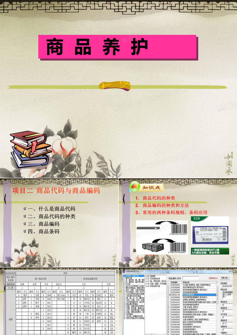 商品分类与编码商品编码
