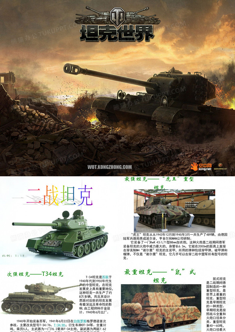 二战坦克简介分解