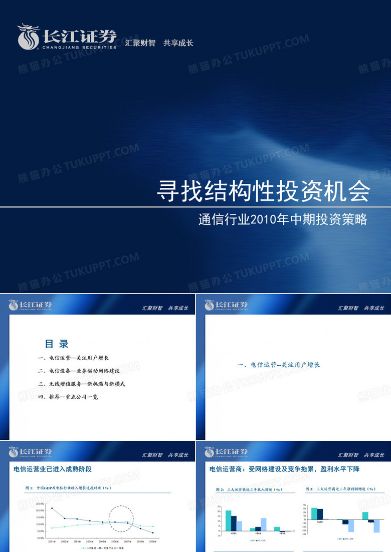 通信行业：