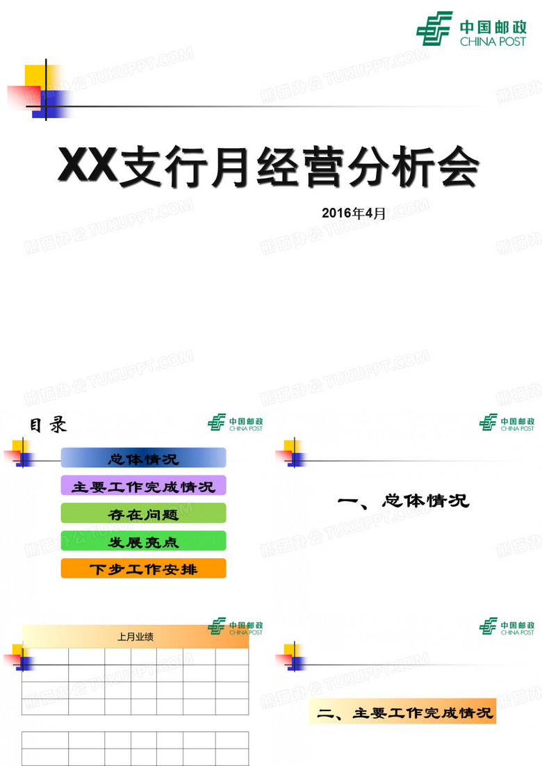 银行月度经营分析会