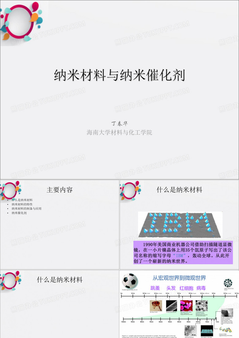 纳米材料与纳米催化剂