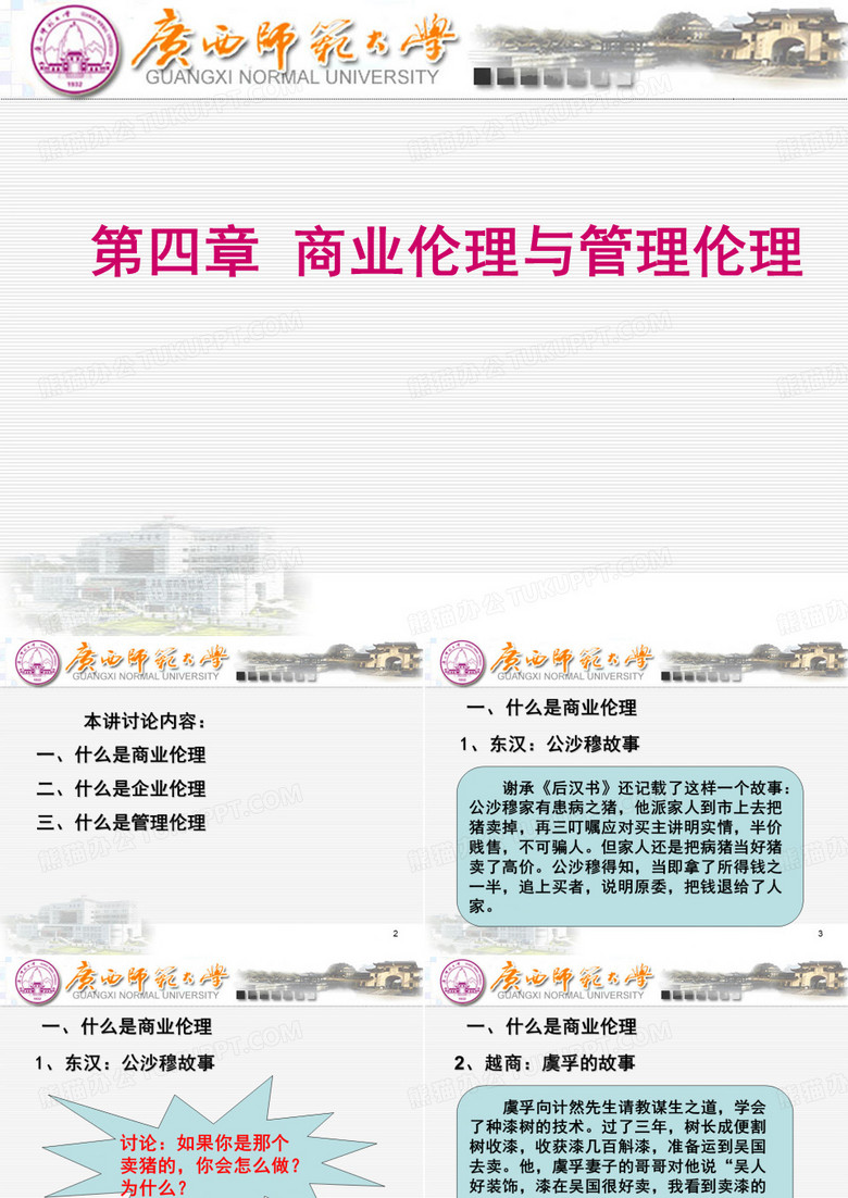 第四章  商业伦理与管理伦理