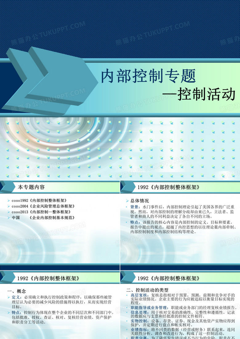 内部控制—控制活动