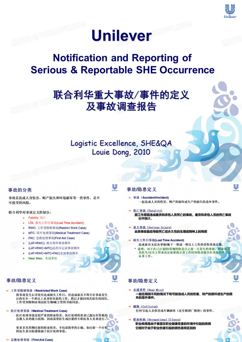 事故调查和报告