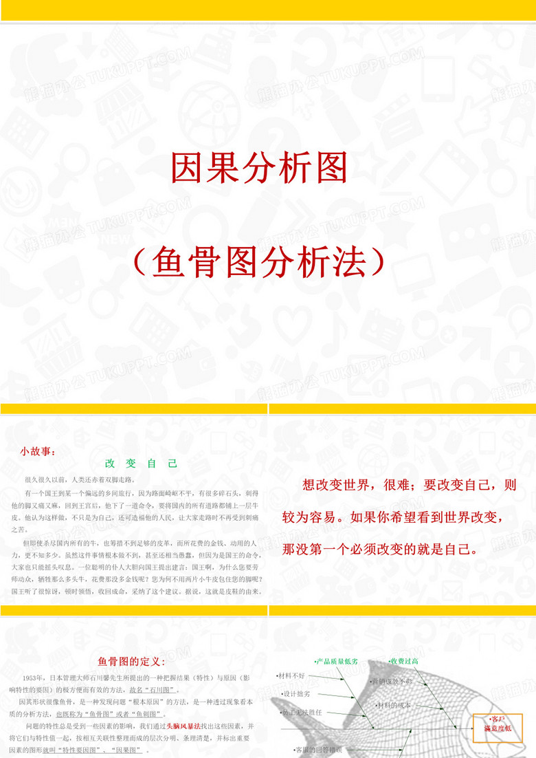 鱼刺图(详细分析法则)