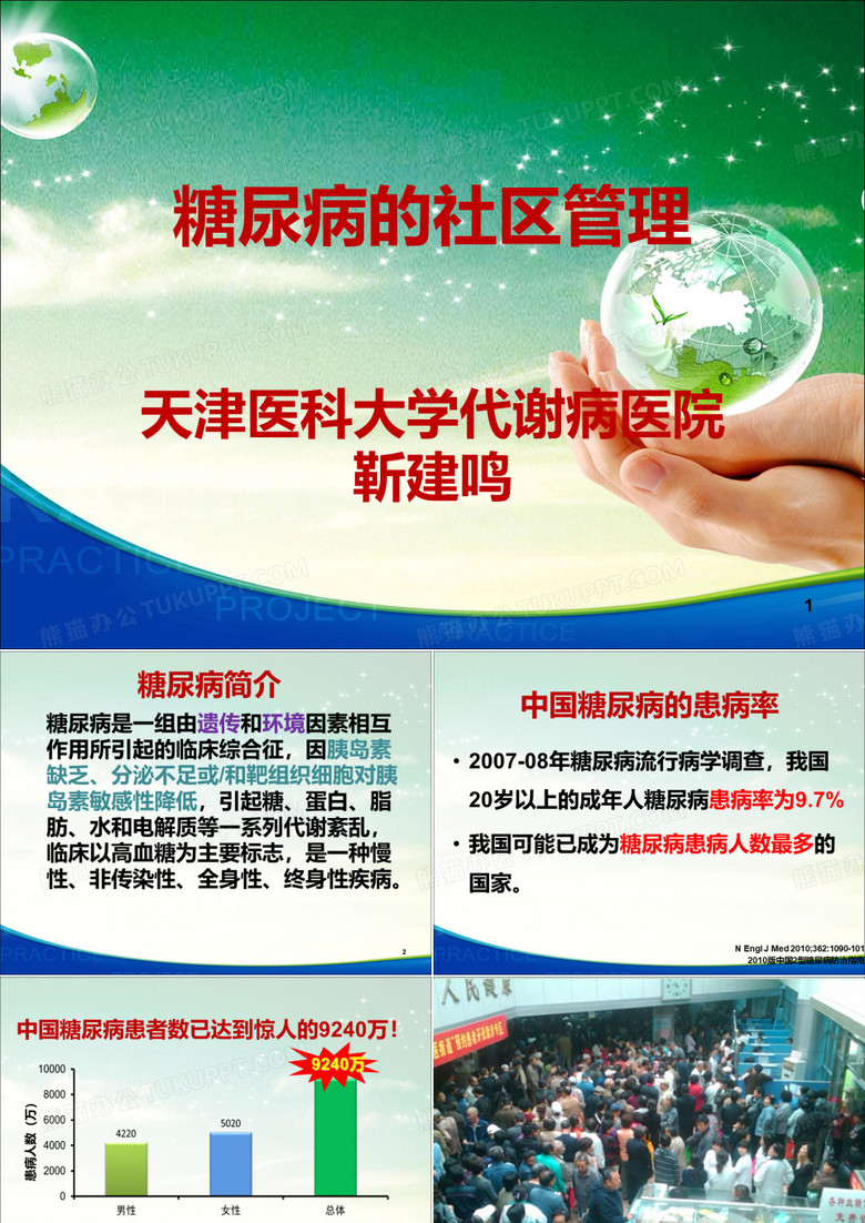糖尿病社区治疗及进展社区医生讲课