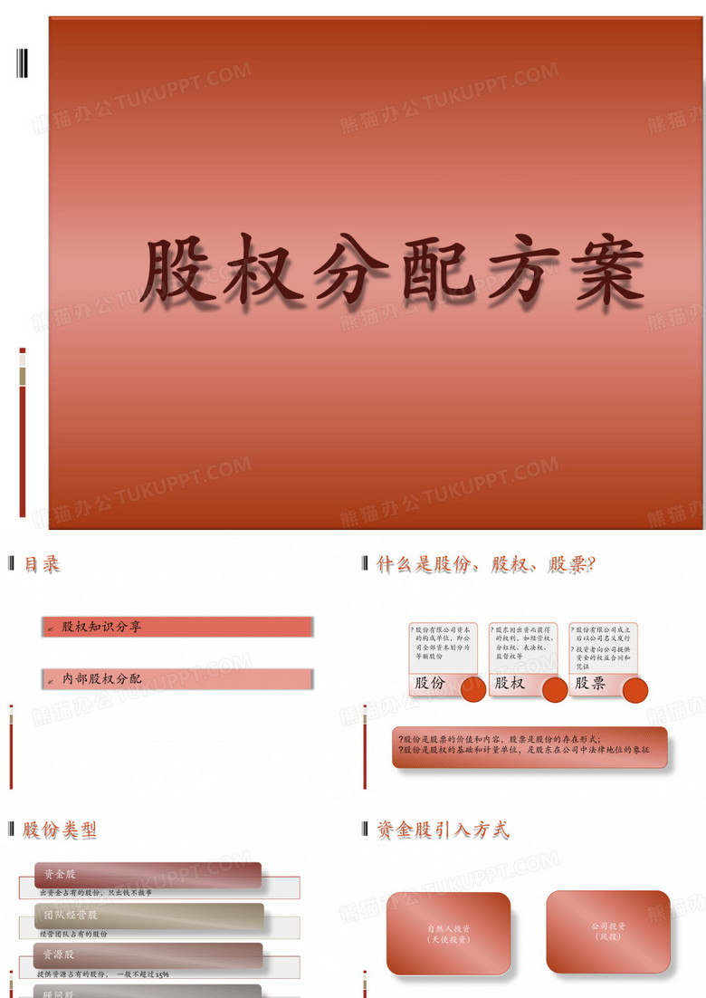 股权分配方案版