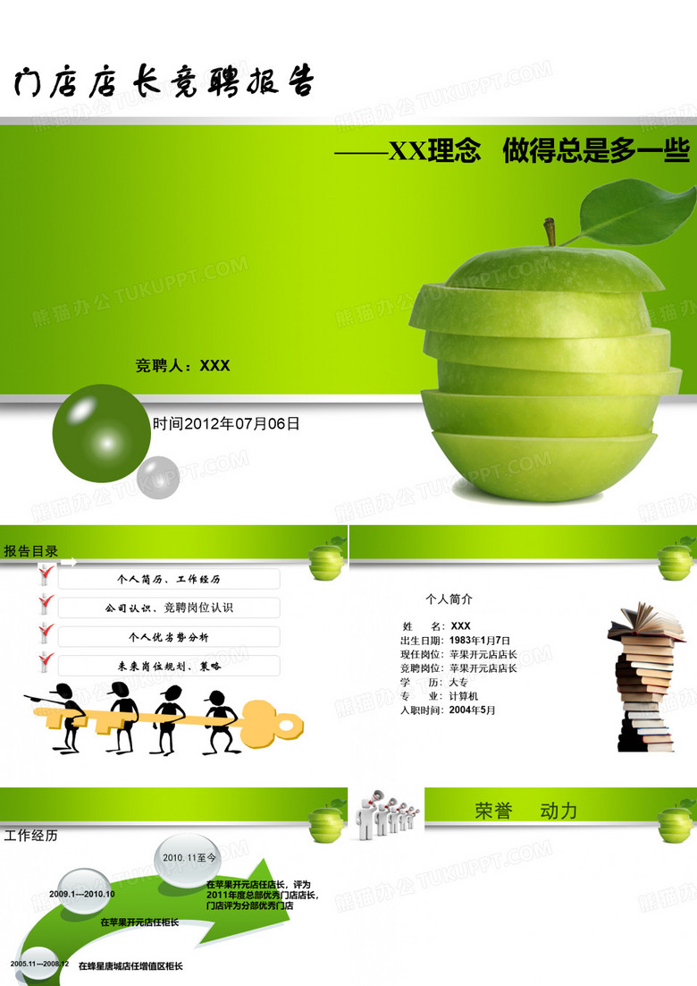 【中层管理】竞聘报告