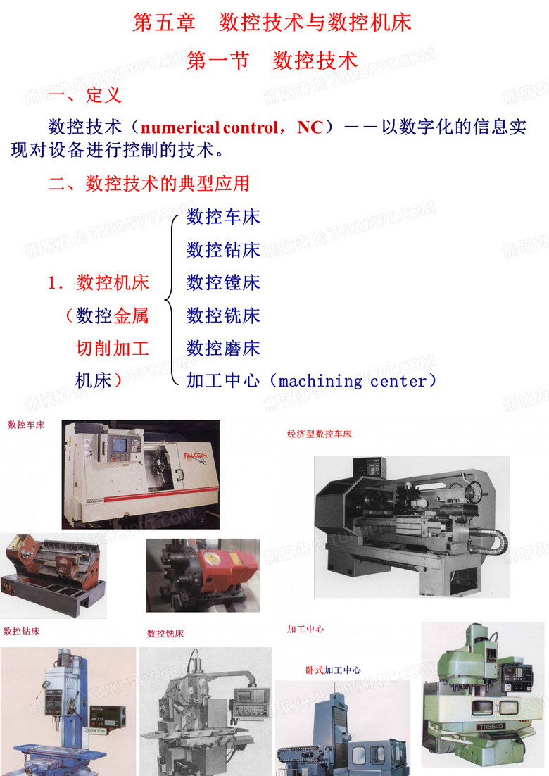 数控技术与数控机床