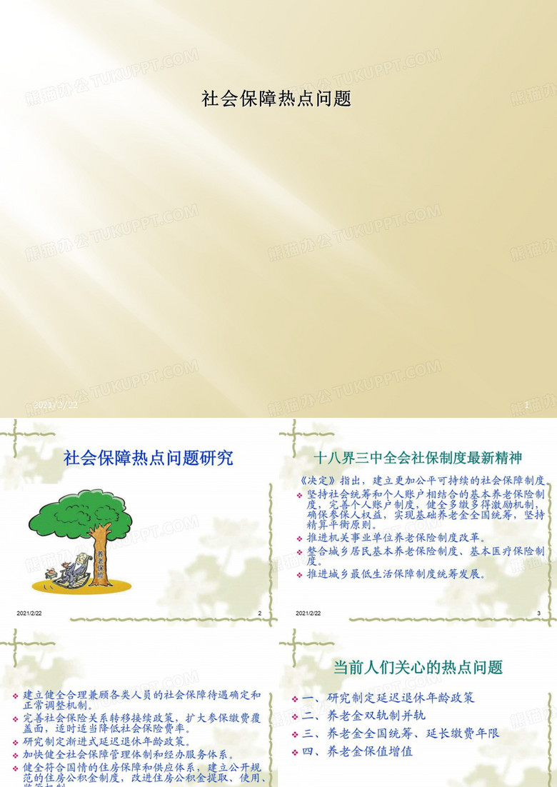 社会保障热点问题