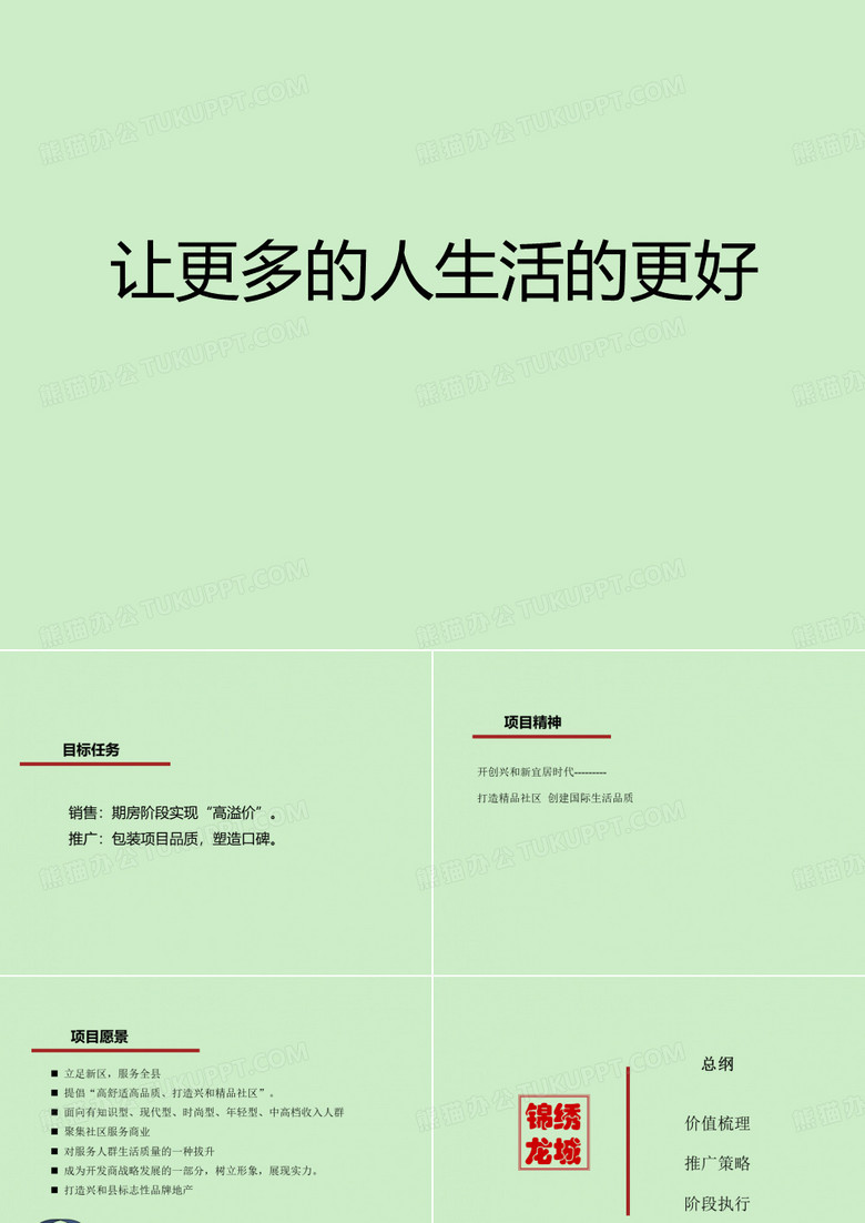 县市级高档住宅小区营销策划案