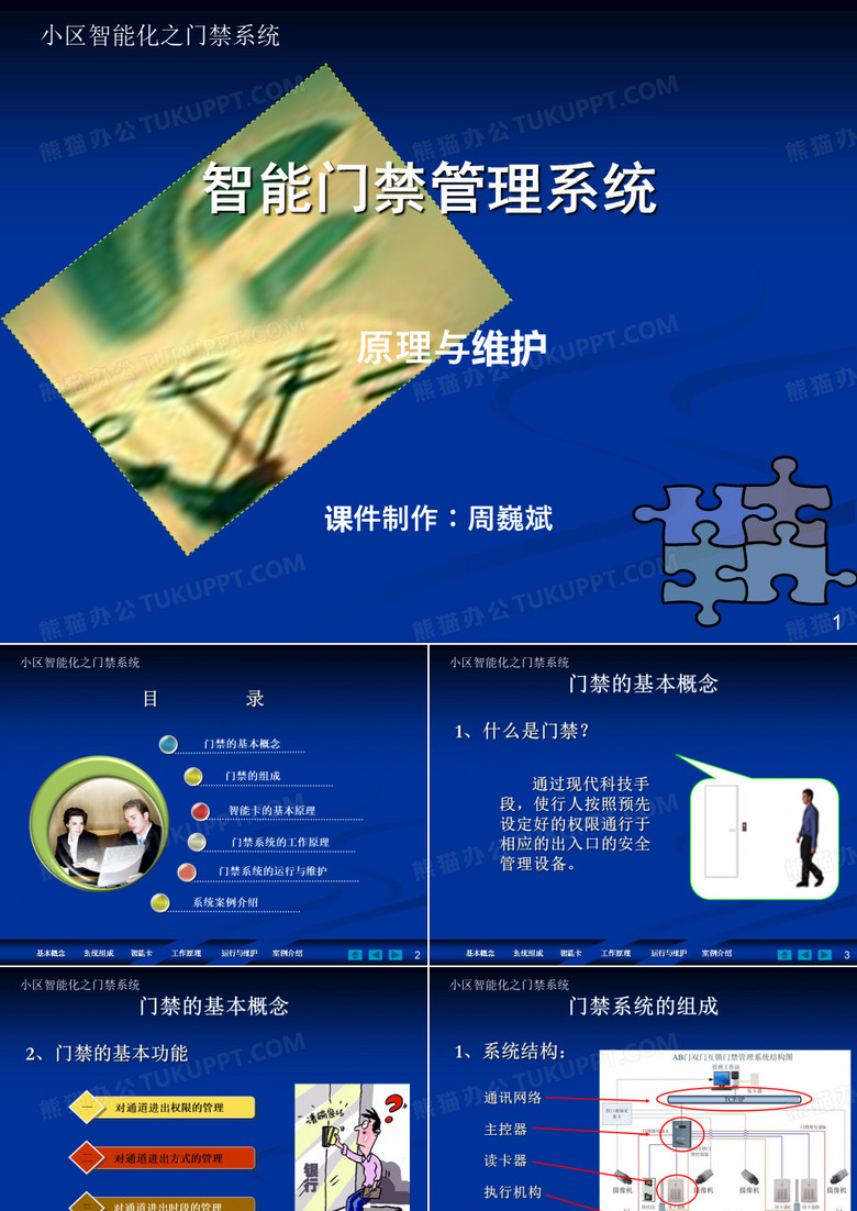 门禁系统培训
