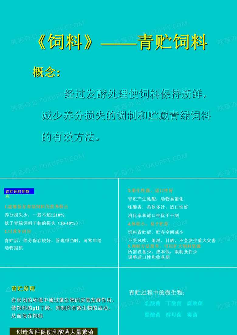《饲料》——青贮饲料