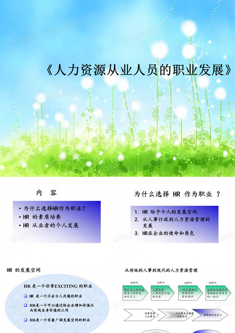 《人力资源从业人员的职业发展》培训课件