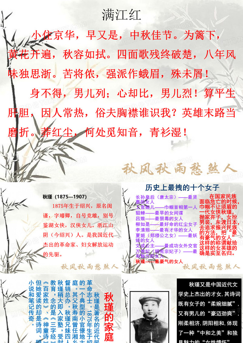 满江红(小住京华)