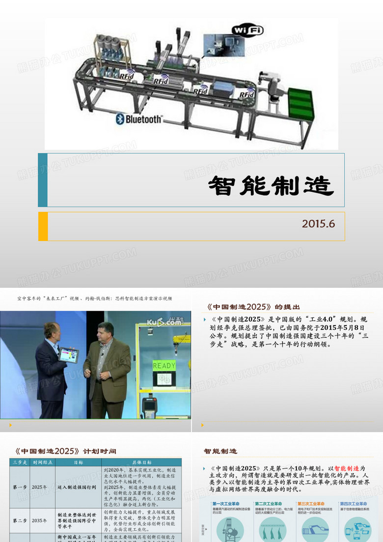 中国制造 2025 数字化工厂 智能制造课件