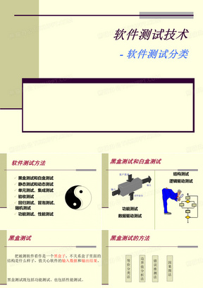 软件测试技术软件测试分类