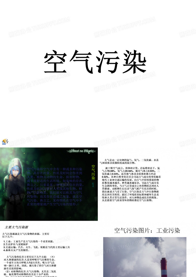 空气污染ppt
