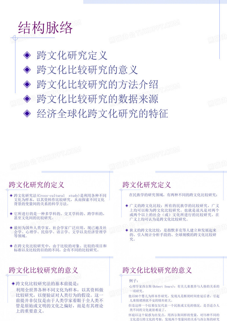 跨文化研究